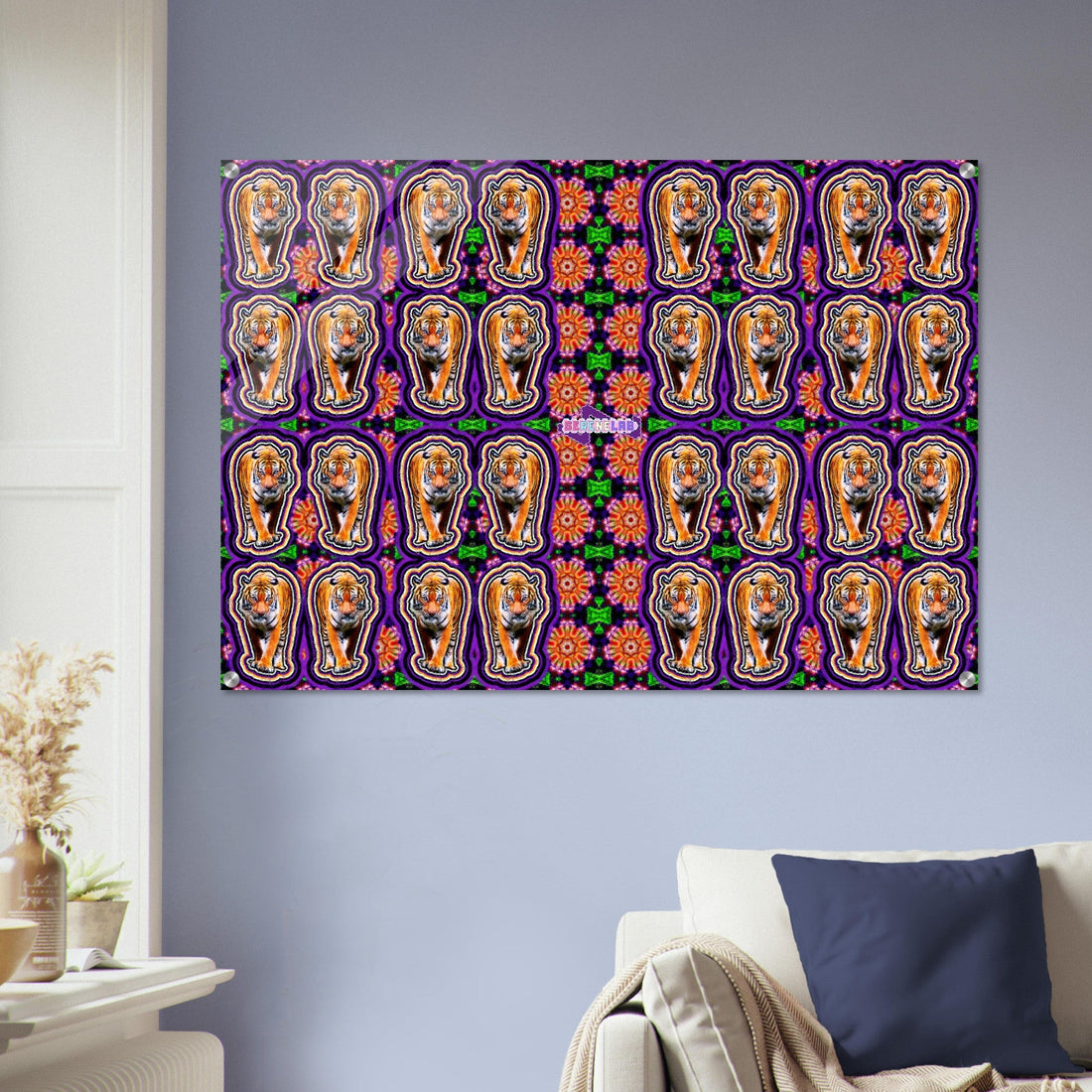 The Maximalist Jungle: How to Style Saturated Tiger Art in Luxury Interiors